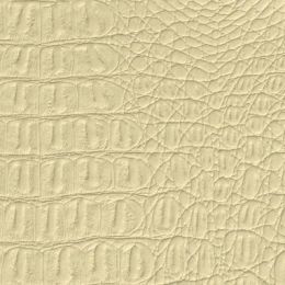 Кожа искусственная Рептилия - Крокодил 3 бежевый - Материал Рептилия (Кожа искусственная)
