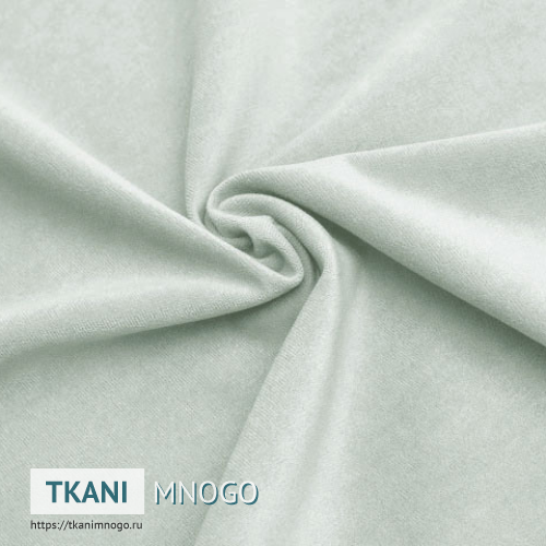 Фото ткани велюра “16” (однотонный бежевый)