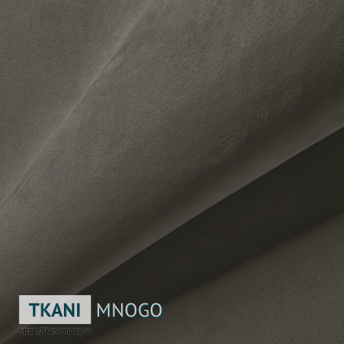 Фото ткани велюра “101-08” (однотонный коричневый)