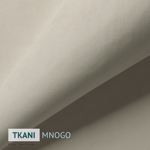 Фото ткани велюра “AY1-5B” (однотонный бежевый)