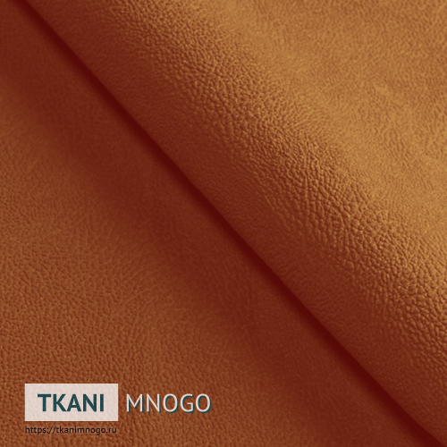 Фото фактуры велюра “16” (однотонный оранжевый)