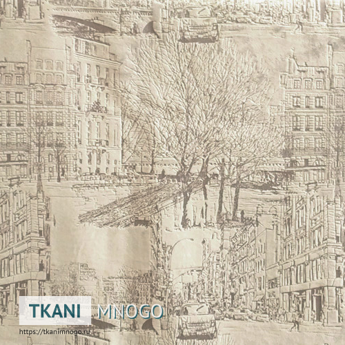 Фото фактуры велюра Роял “RJB41-4” (город коричневый)