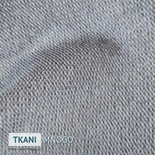 Фото материала велюра “EL-07” (однотонный серый)