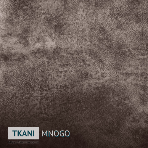 Фото ткани велюра “SA-63” (узор коричневый)